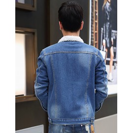 Autumn/man/long/denim/jacket/coat/new/fashionSLS-NZ-JK31810