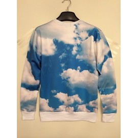 Men's Long Sleeve Hoodie & Sweatshirt,Cotton Print